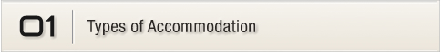 01.Type of Accommodation